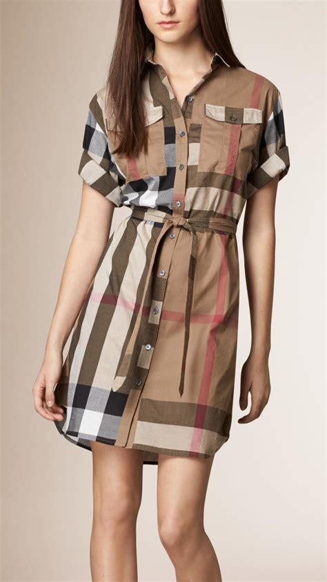 burberry checked dress|Burberry dress women.